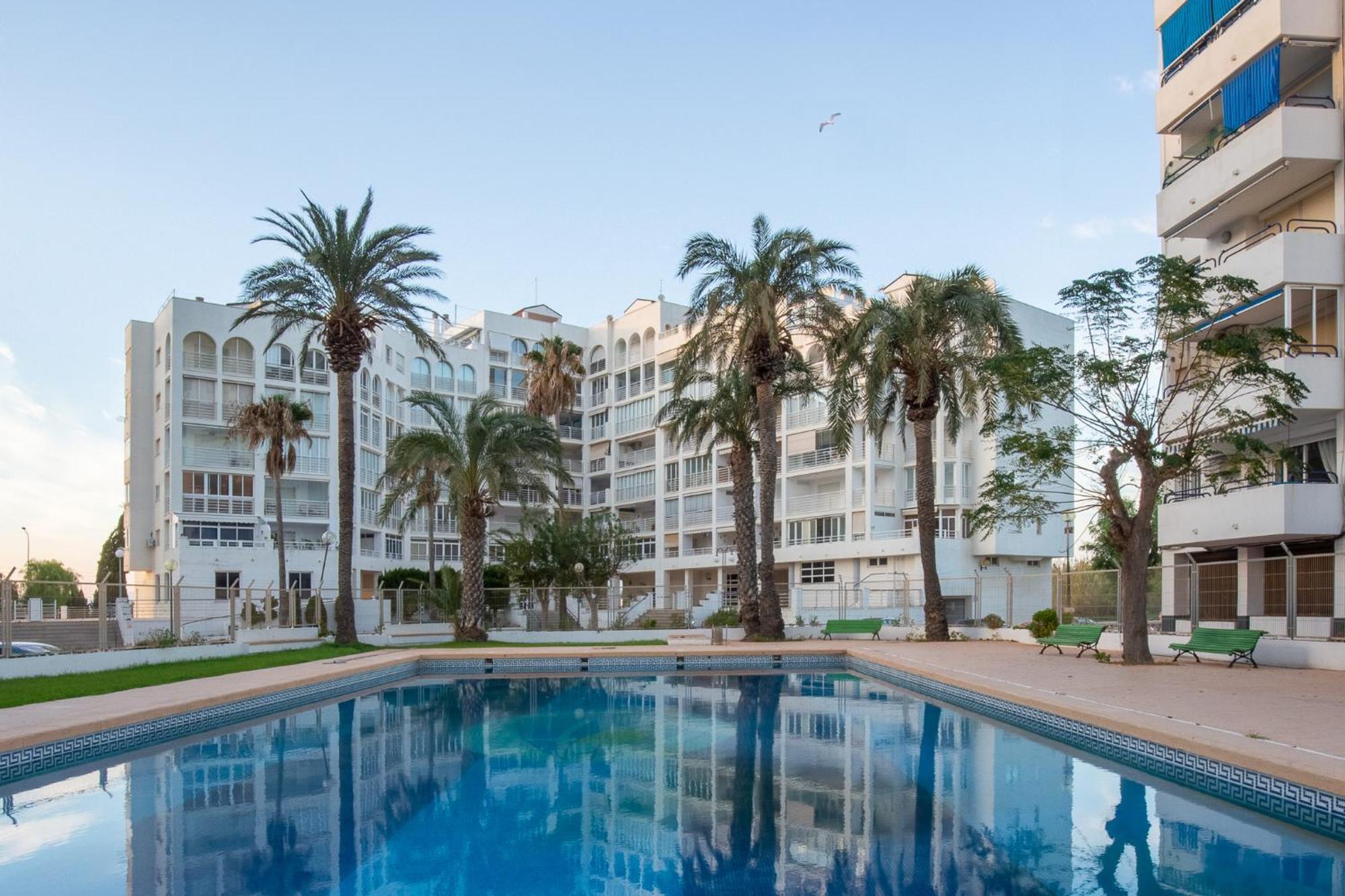 Apartamento En Complejo Residencial Con Piscina Y Garaje A 100M Del Mar Las Canteras  外观 照片
