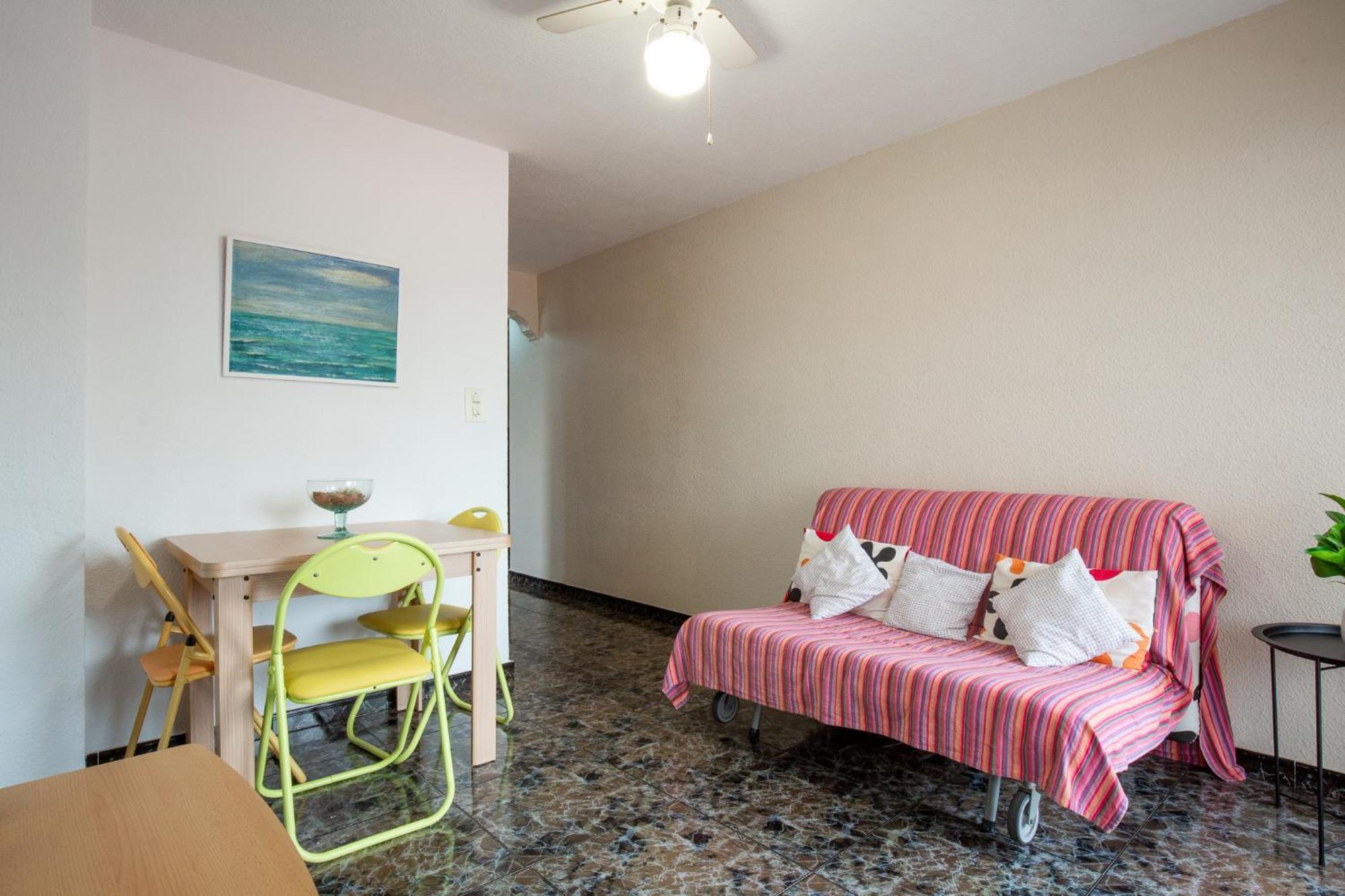 Apartamento En Complejo Residencial Con Piscina Y Garaje A 100M Del Mar Las Canteras  外观 照片