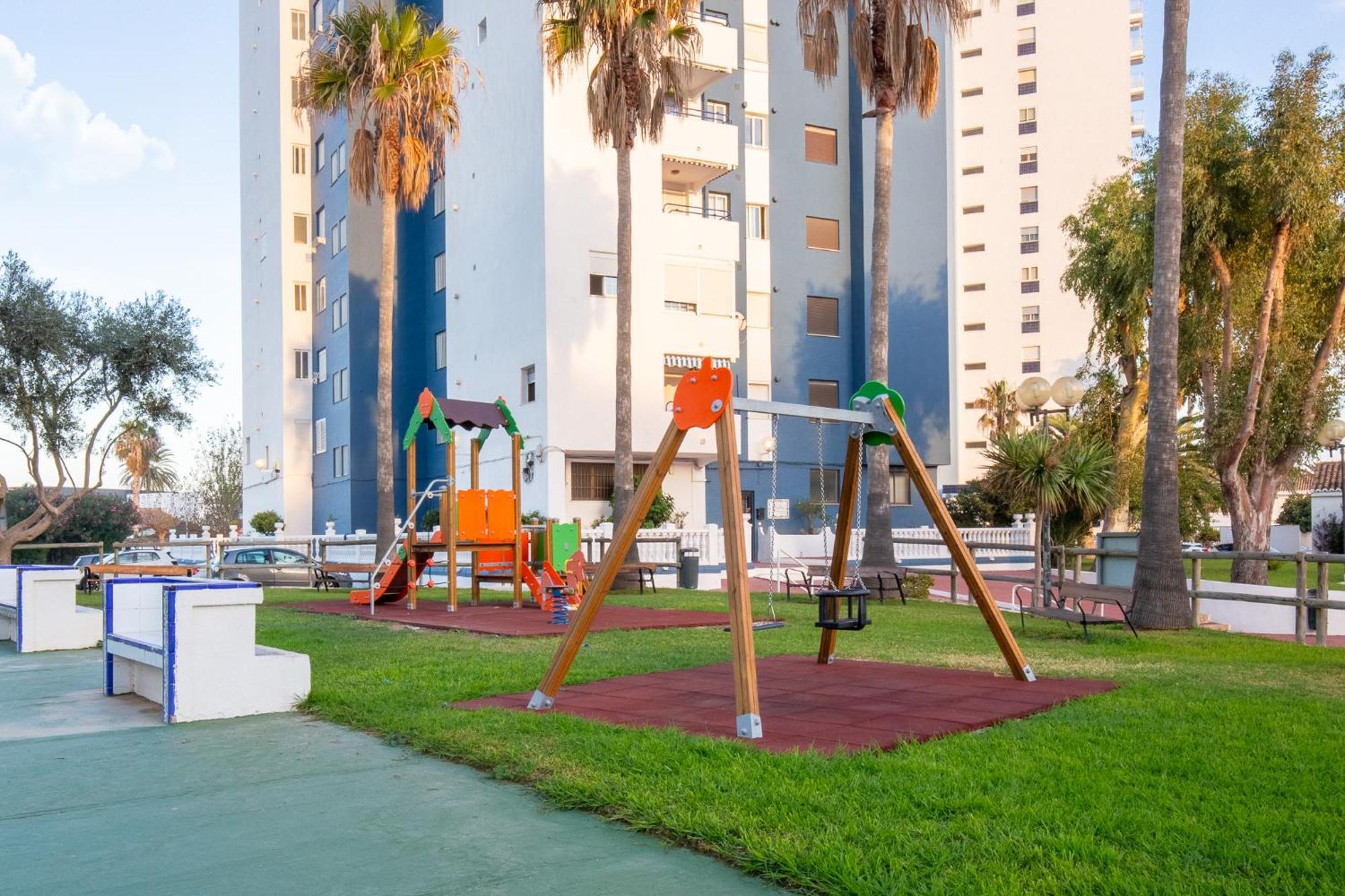 Apartamento En Complejo Residencial Con Piscina Y Garaje A 100M Del Mar Las Canteras  外观 照片